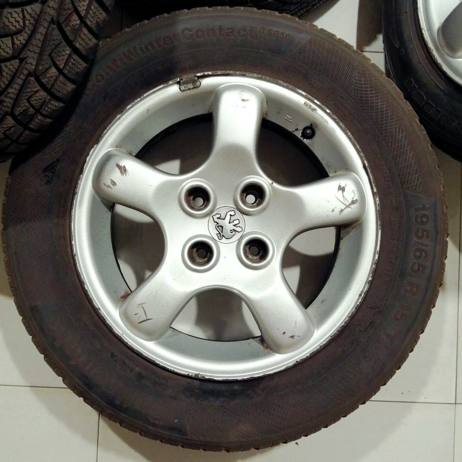 15" ALU kola – 4x108 – PEUGEOT (CITROEN, OPEL, FORD) Disky - 5