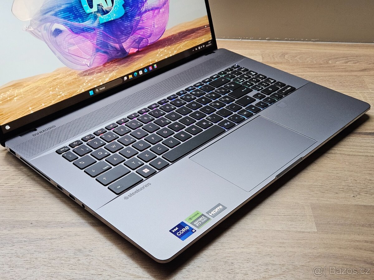 17" 165HZ DOTYKOVÝ_MSI CREATOR Z17HX_i9_64GB_RTX 4070 8GB - 5