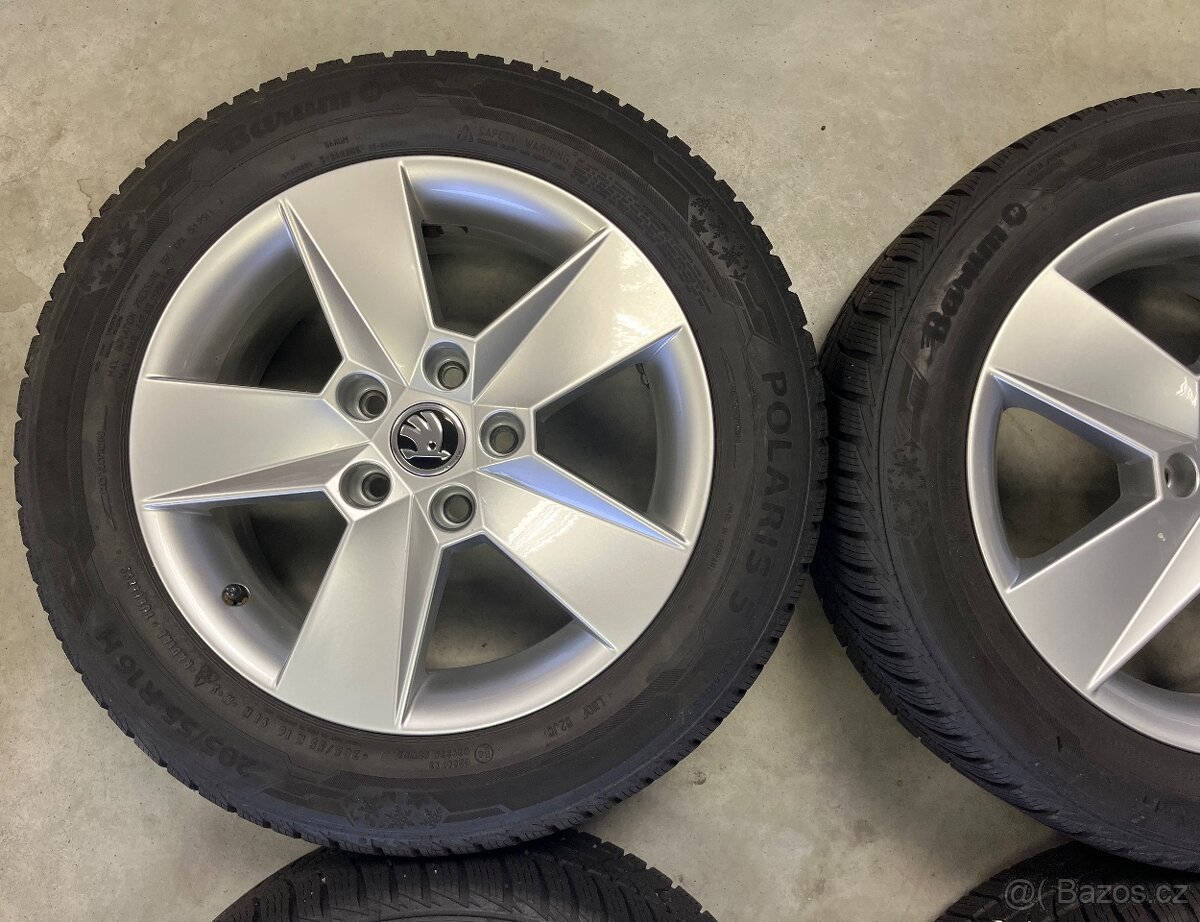 Octavia III-kompletní sada zimních kol ILIAS 16"205/55 R16 - 5