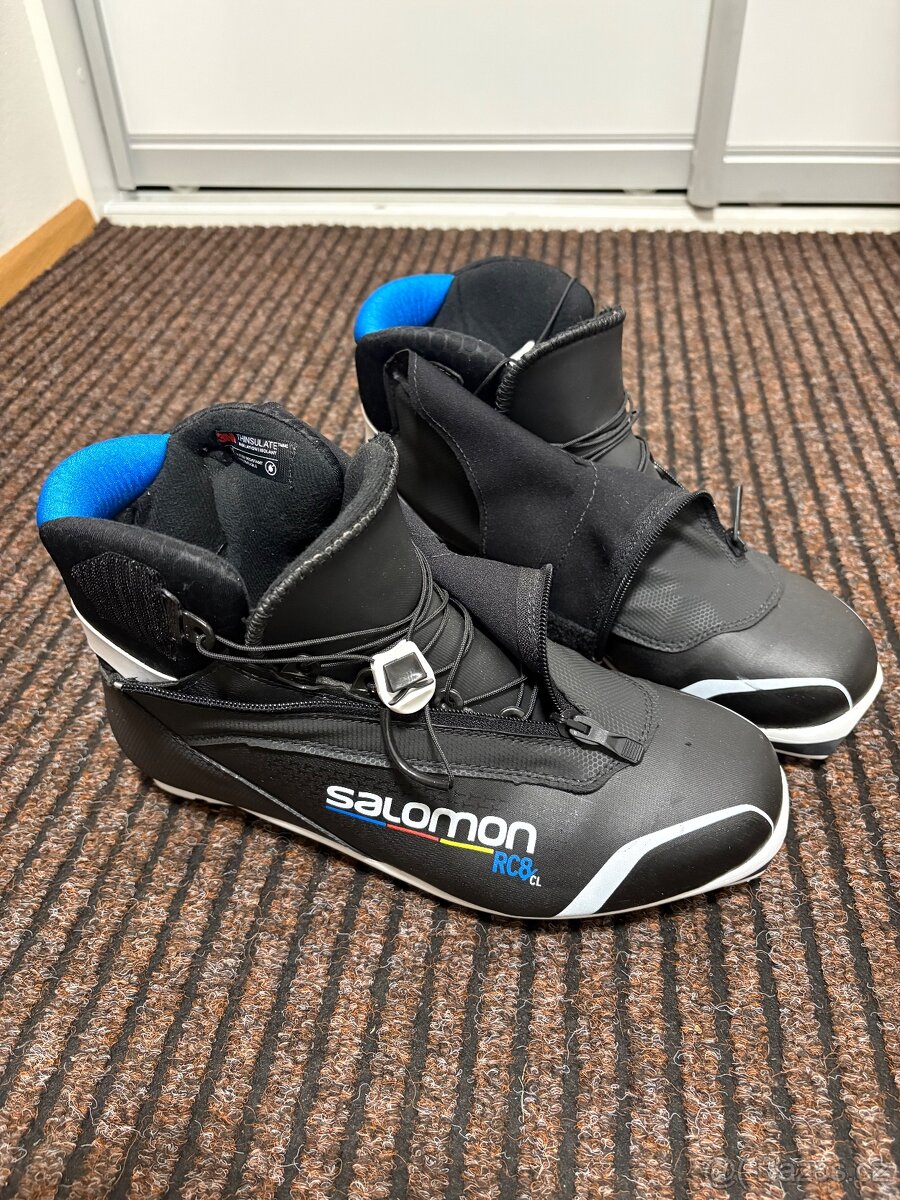 Běžky Salomon 178 + Hůlky 145 + Boty Salomon 27,5 - 5