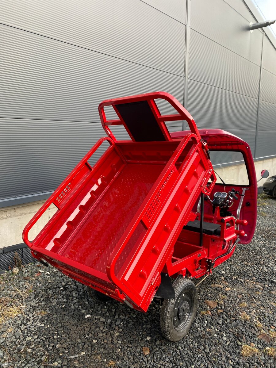 Elektro Pracovní Tříkolka | 600kg nosnost | DOPRAVA ZDARMA - 5