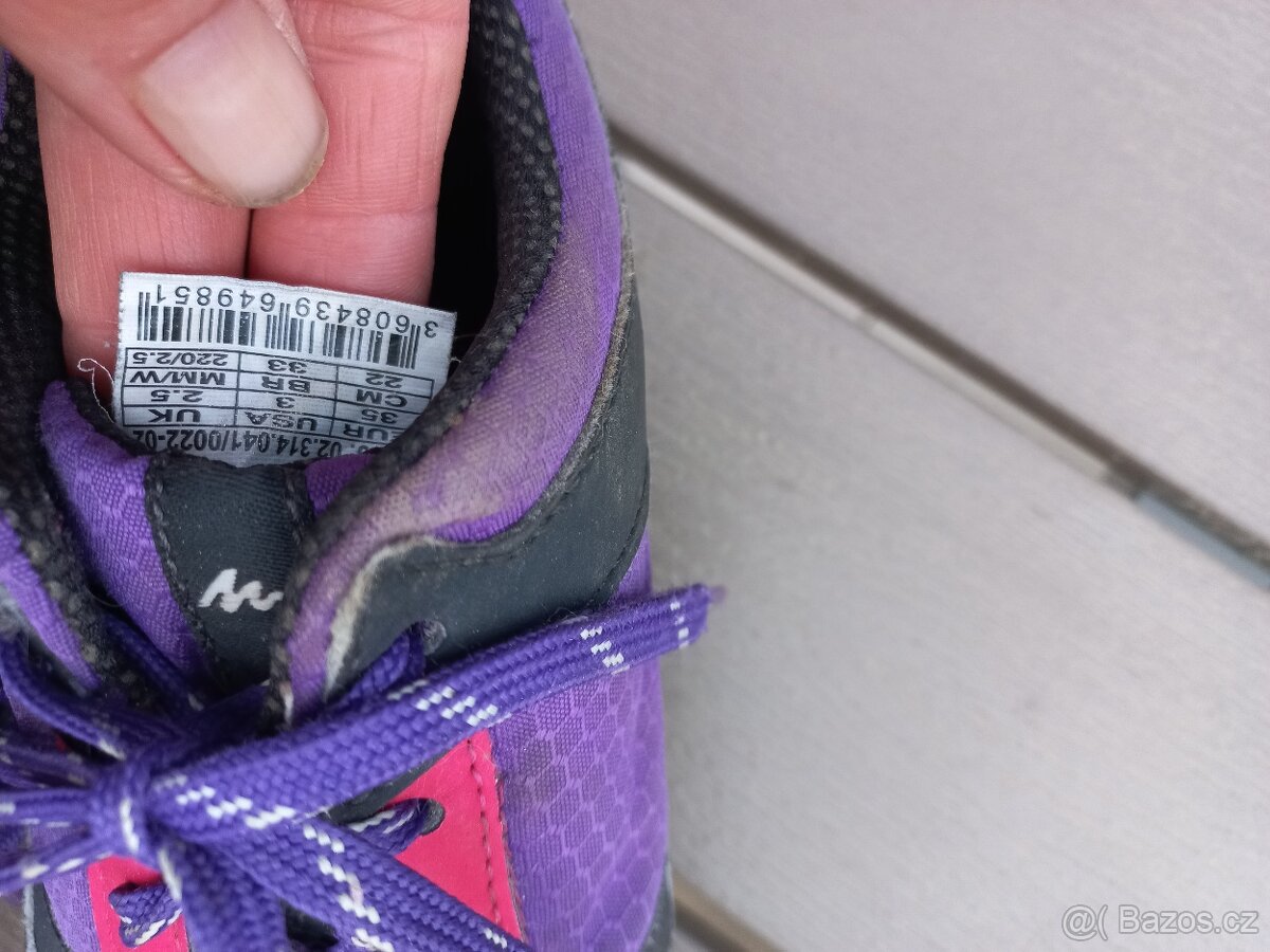 Tenisky / botasky Quechua vel.35 - 5