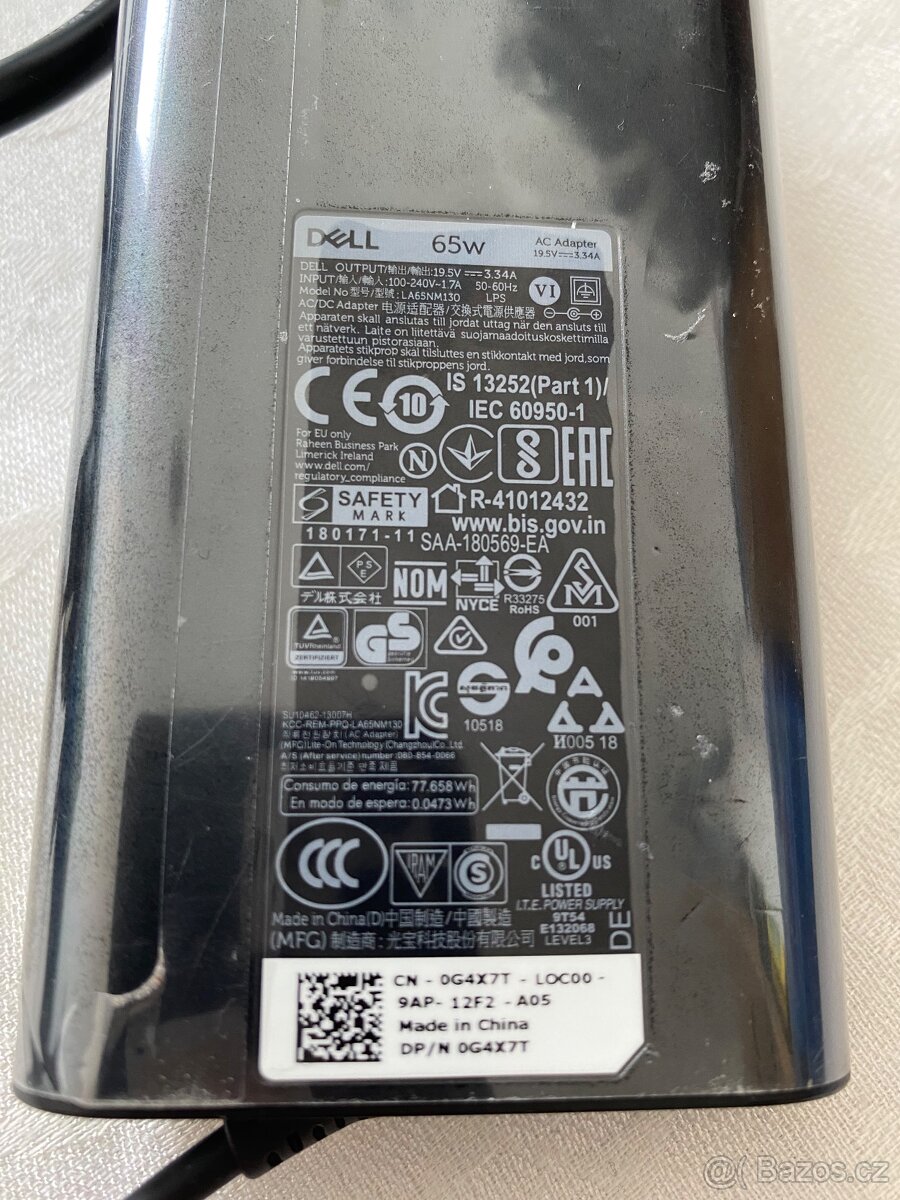 Dell AC Originální napájecí adaptér 65 W - 5