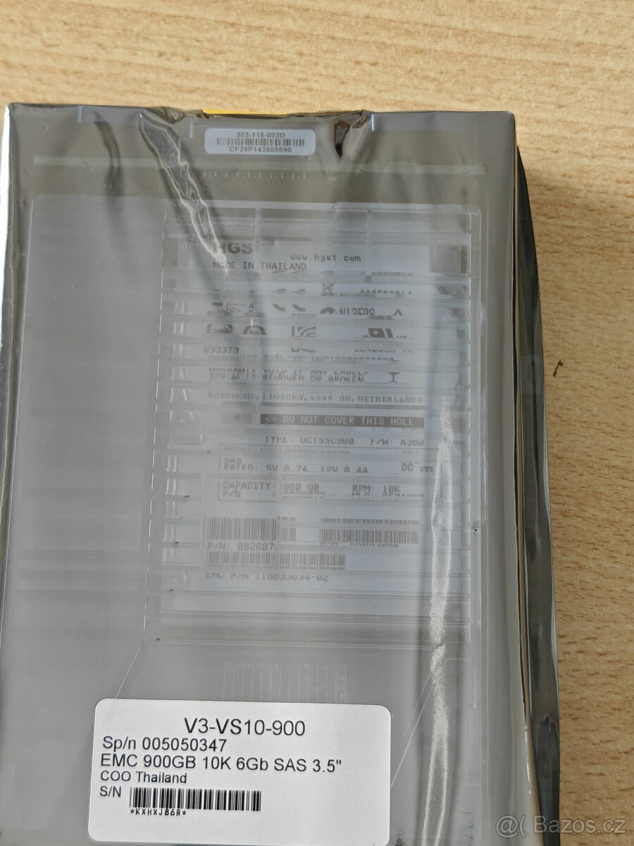 EMC HDD 900GB 10K SAS - 5