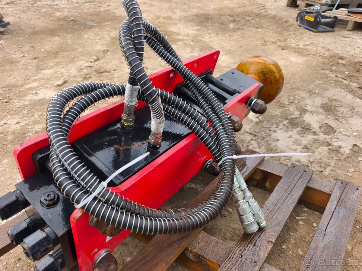 Hydraulický zatloukač kůlů pro bagr - 5