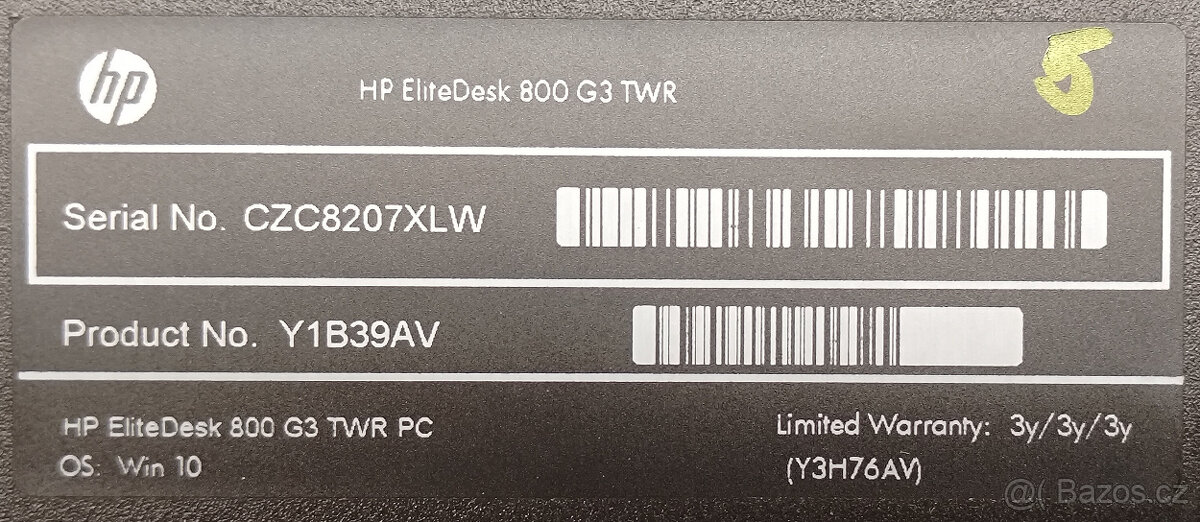 HP EliteDesk 800 G3,i5-6500,8GB,SSD 500GB,W11 #5 - 5