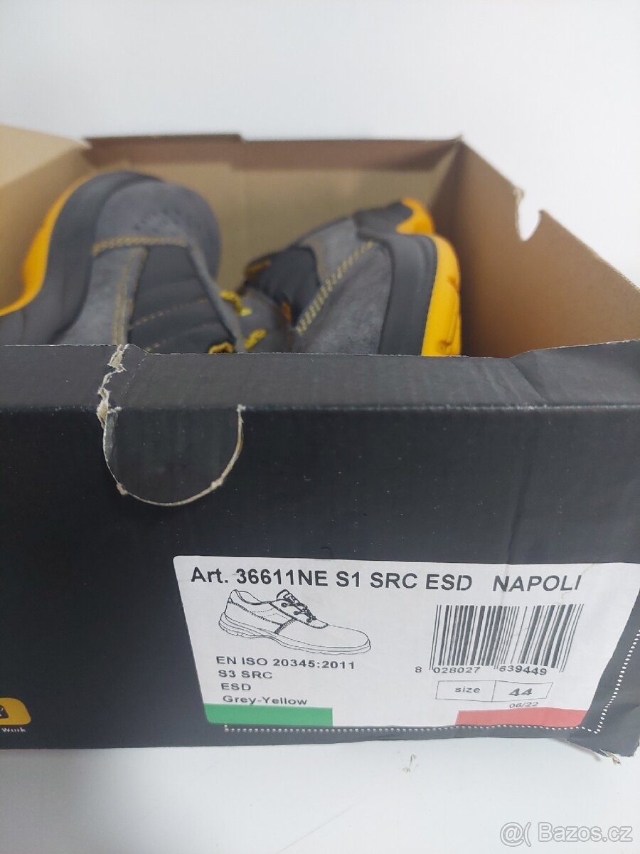 Panda Napoli Mf S1 Esd polobotky vel.44 - 5