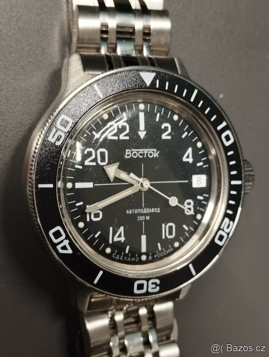 Prodám hodinky VOSTOK AMFIBIA AUTOMAT model ANTARKTIDA👍👍👍 - 5