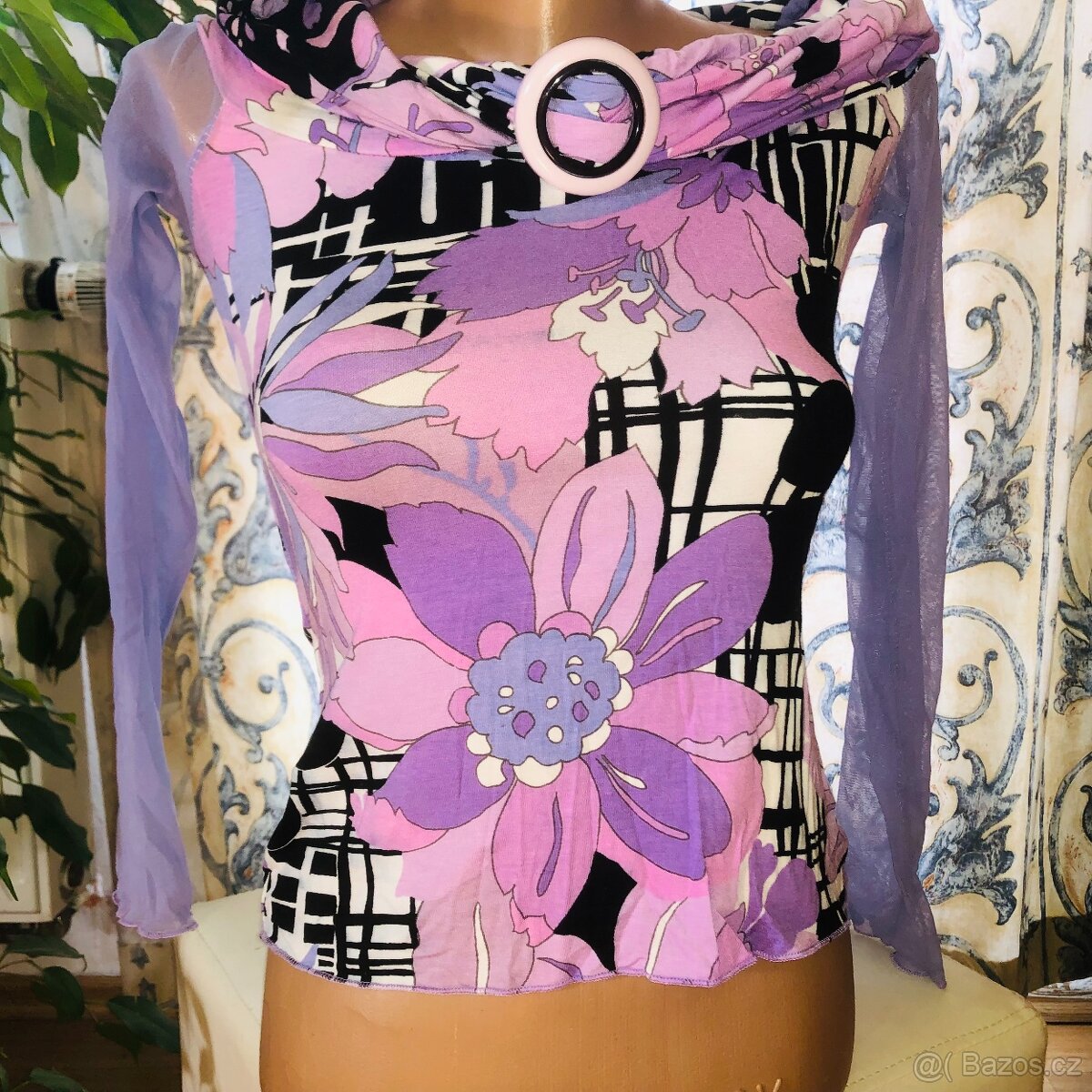 top#sespadlymirameny # spolecensky# party# kvetinovy - 5