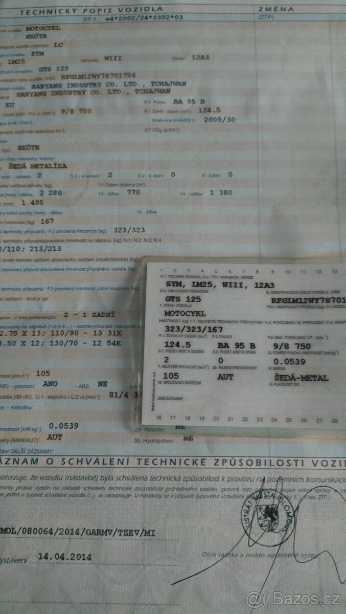 sym GTS125/11 kW - 5