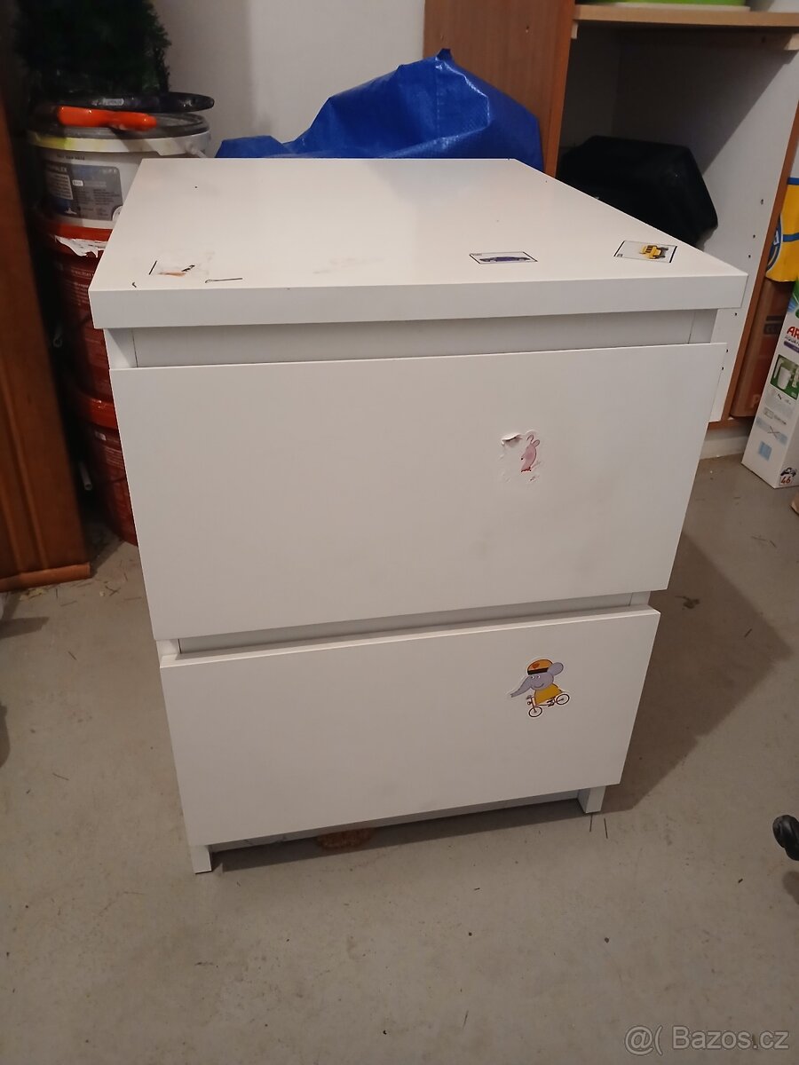 Rám postele s roštem 90x200+noční stolek - 5