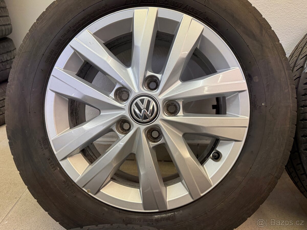 Originál Alu kola VW 5x120 R16 zátěžové - 5