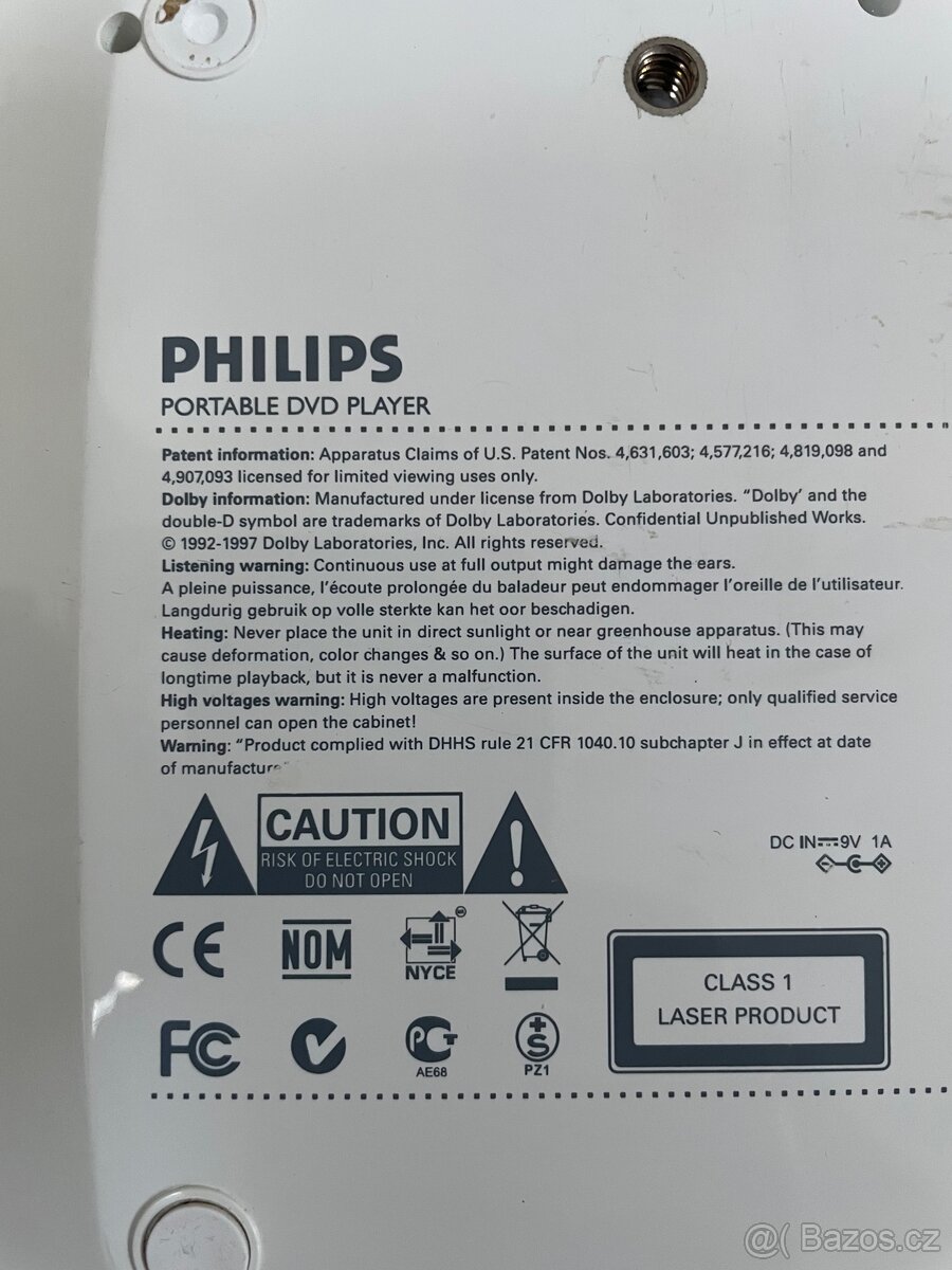 Přenosný DVD přehrávač Philips - 5