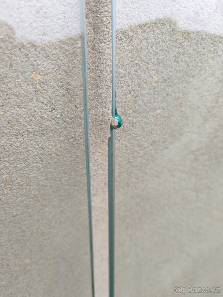 Sklo - tabule skla 3x, 145x32x0,8 cm - 5