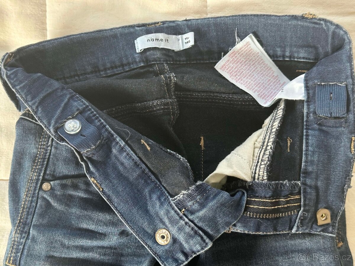 Dětské džíny zn. "Name it" vel. 11/146. - 5
