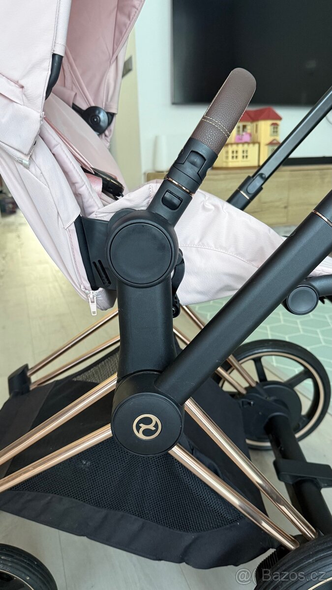 Cybex e-priam rose gold - 5