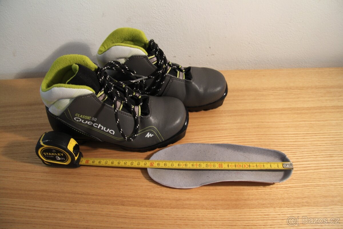 Běžkové boty Quechua NNN vel. 32, stélka 20,5cm - 5