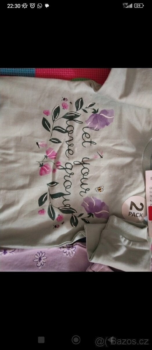 Nové oblečení pro holčičku vel 92 - 5