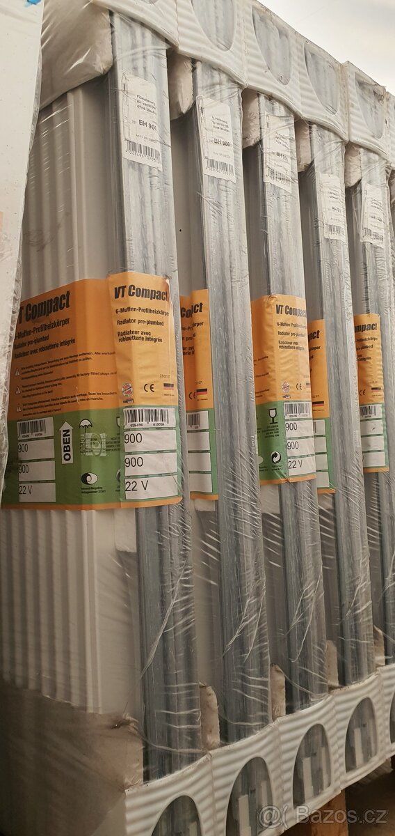 Nové německé radiátory výška 90 typ 22 - 5