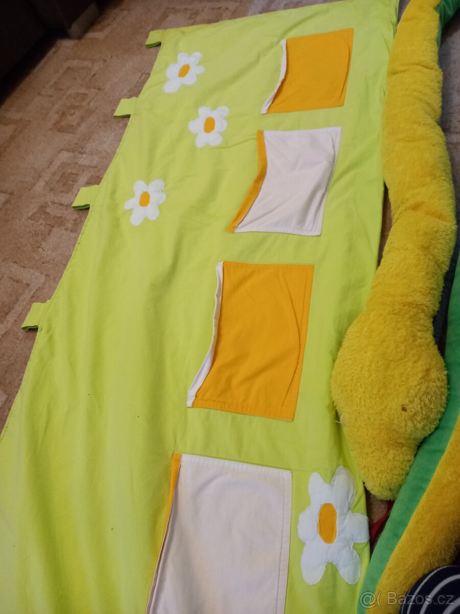 Kapsář, mantinel nad postel, 250 cm had, panenka - 5