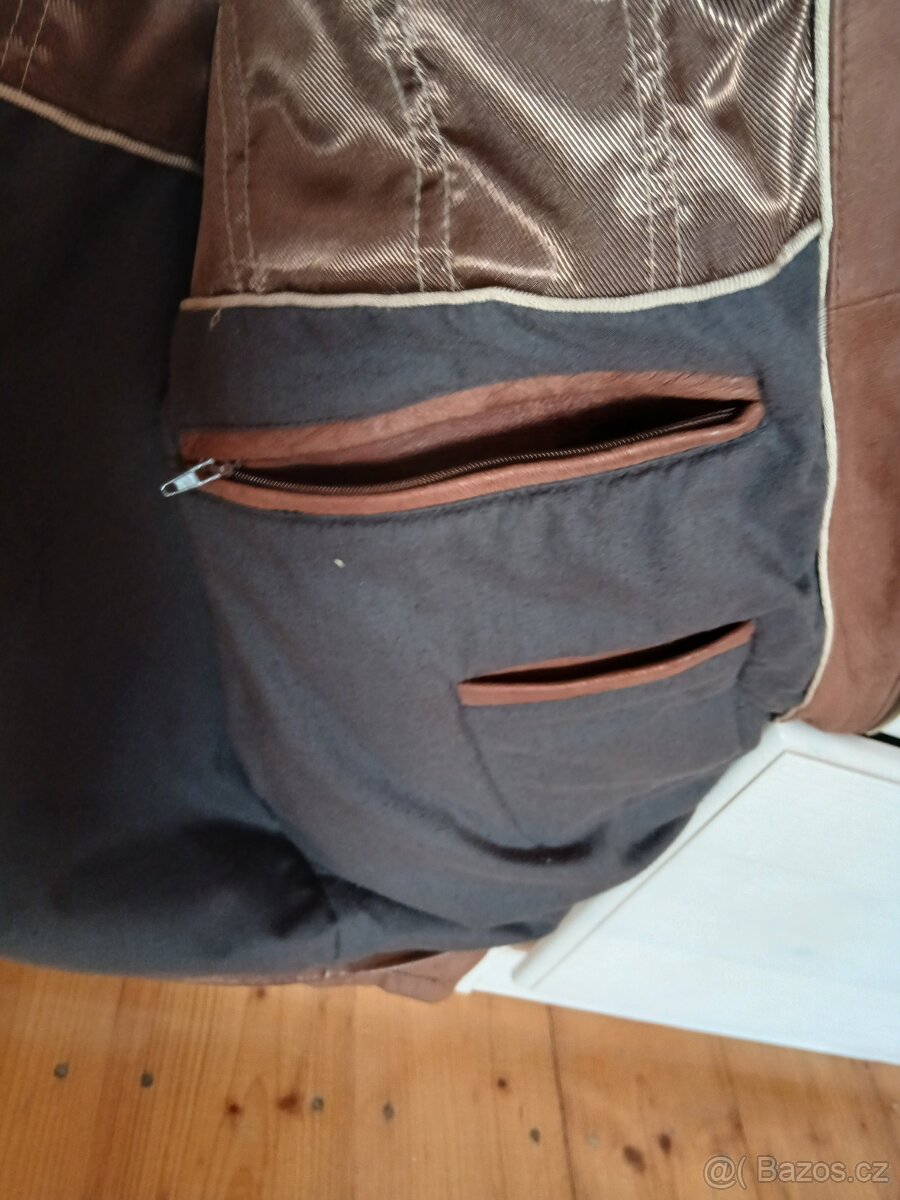 Pánská kožená bunda. - 5