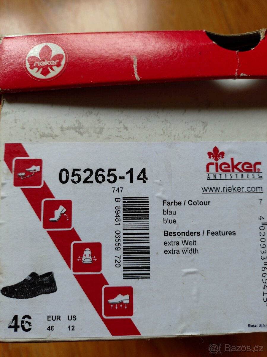 Rieker vel.46 - 5