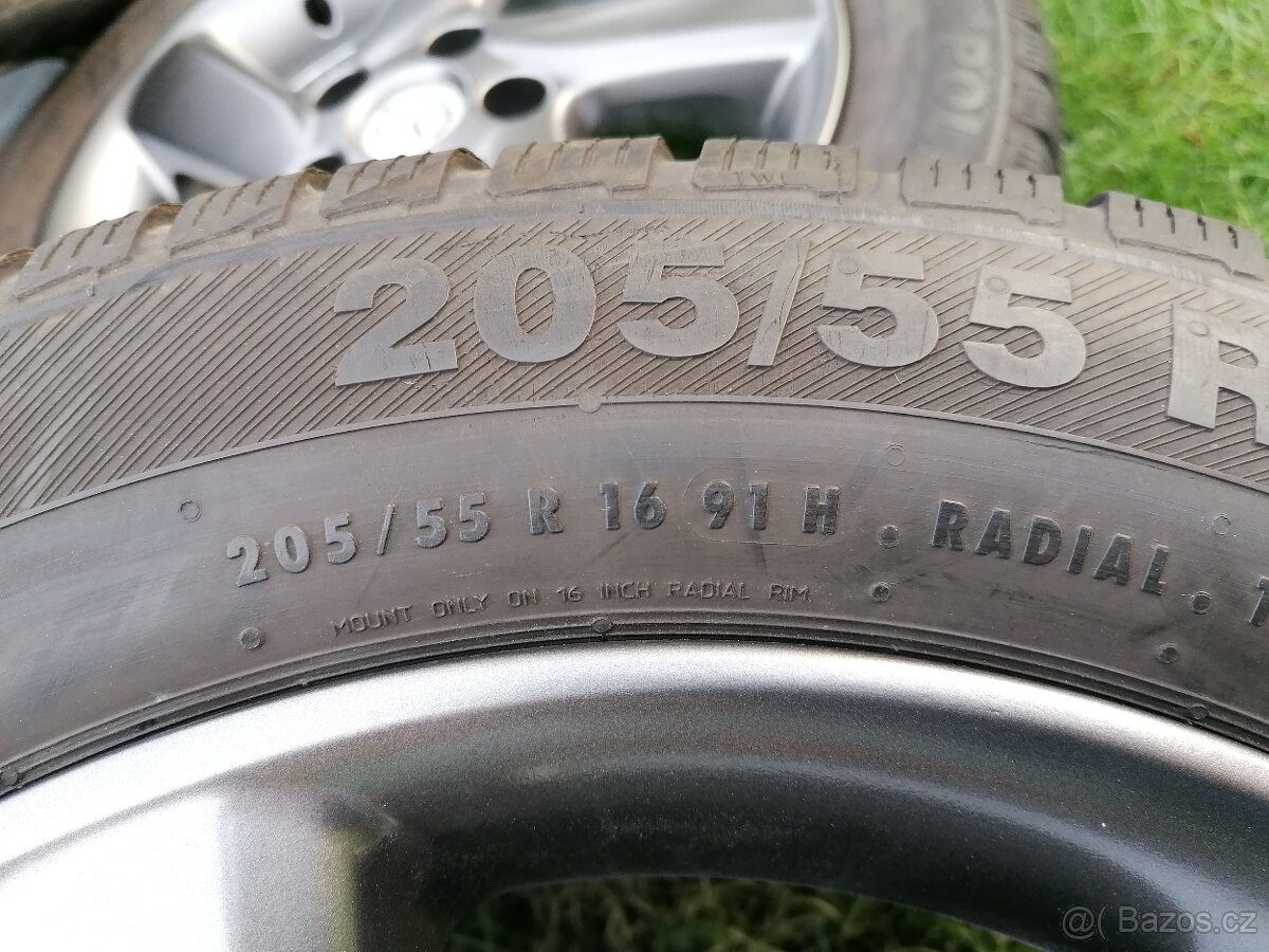 Originál alu komplet Mazda r16 - 5