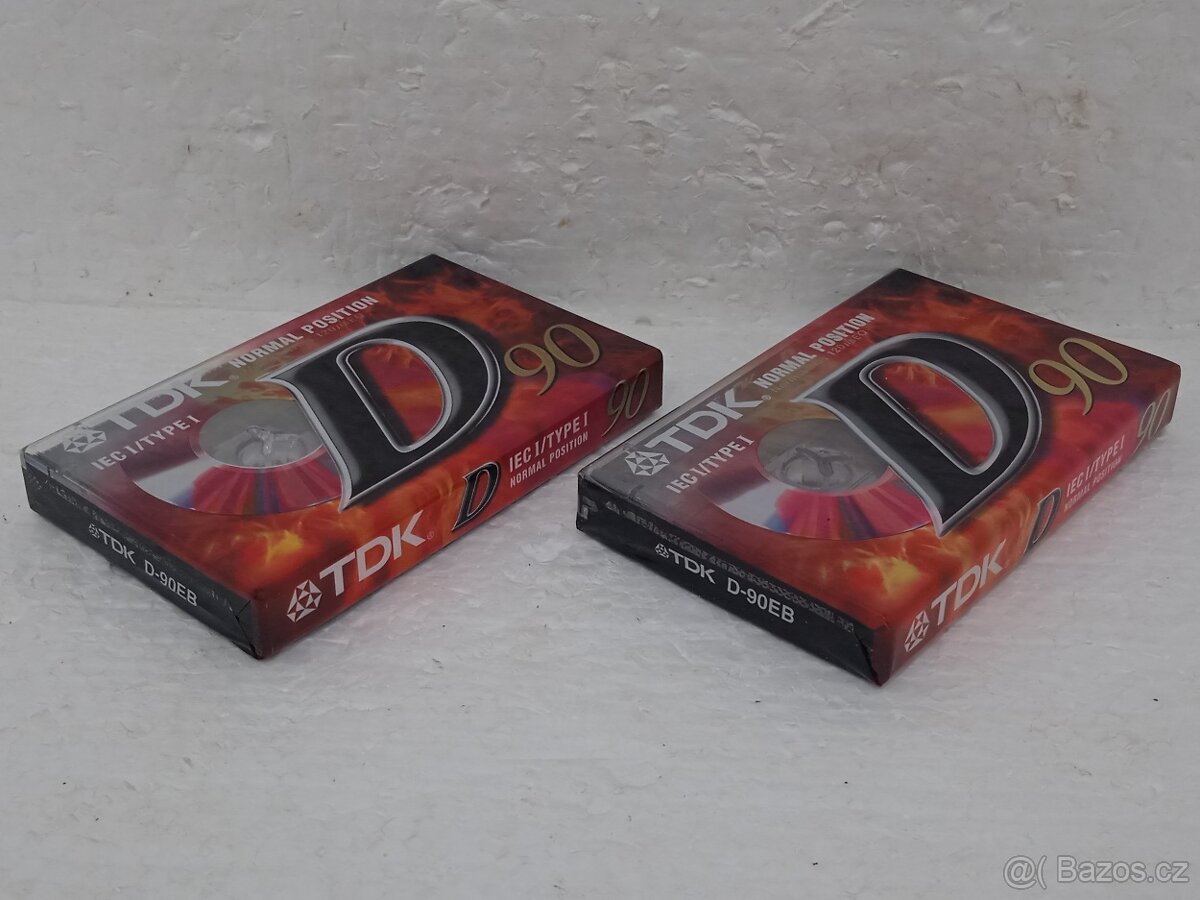 TDK D90 D-90EB Retro Audiokazeta - 5