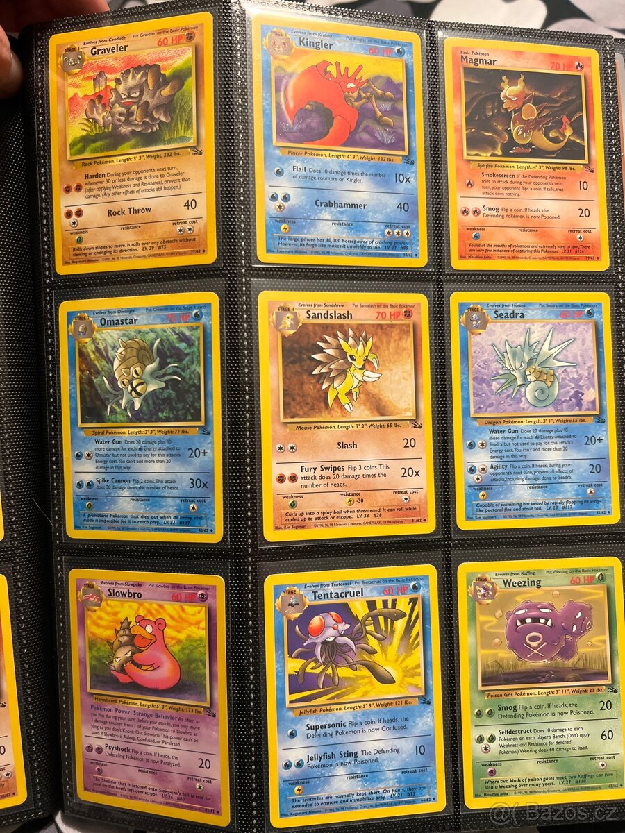 Pokemon Fossil. Full set 62/62 - 5