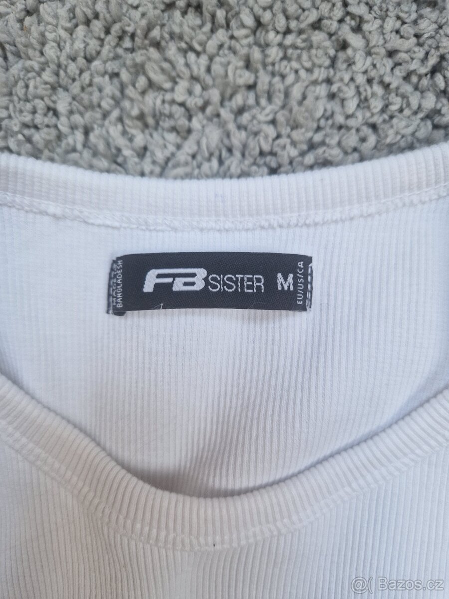 Bílé dívčí šaty vel.M - 5