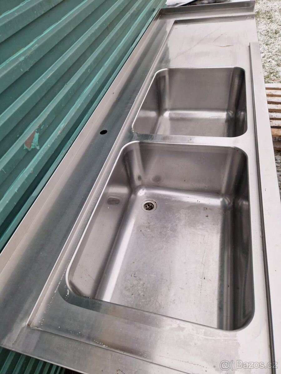 Nerezový stul dvoudřez - 5