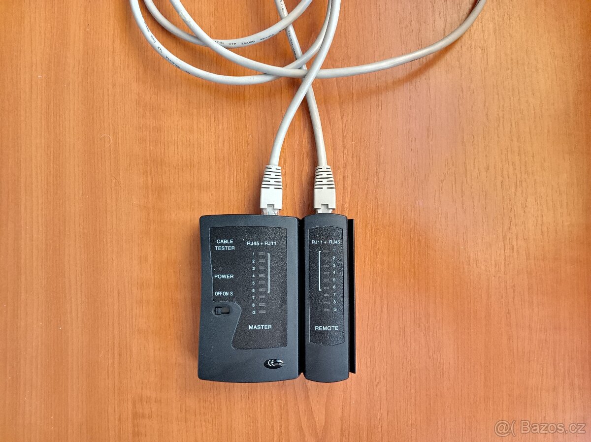 Tester datových kabelů UTP a STP. - 5