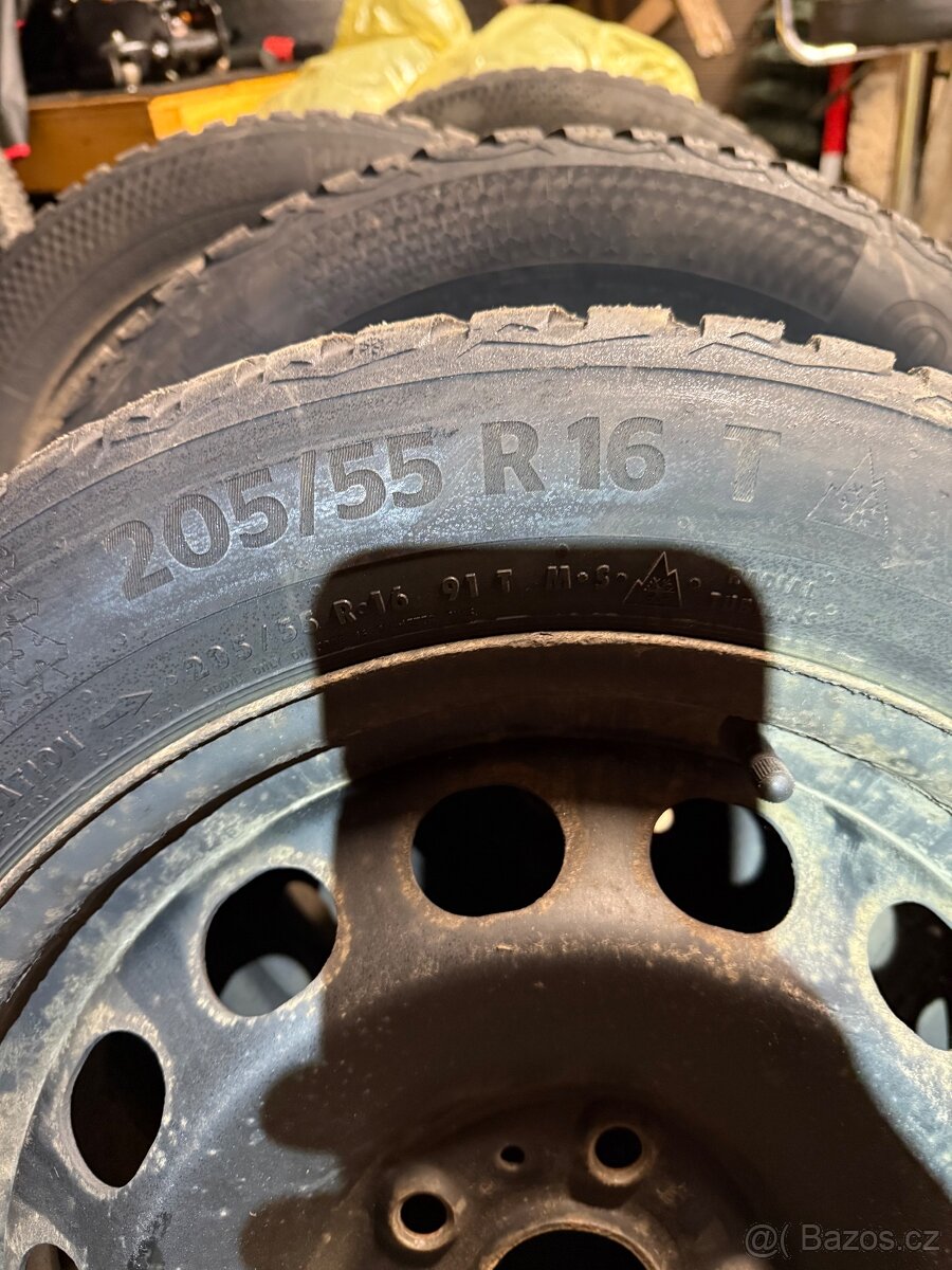 5x112 R16 se zimními pneu Continental - 5