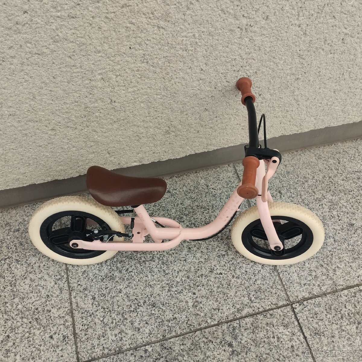 Dětské 10" odrážedlo Runride 500 růžovo-béžové
- 5