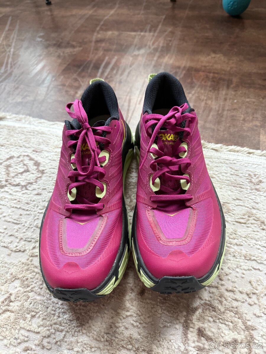 Běžecké boty HOKA One Mafate speed 3, festival fuchsi - 5