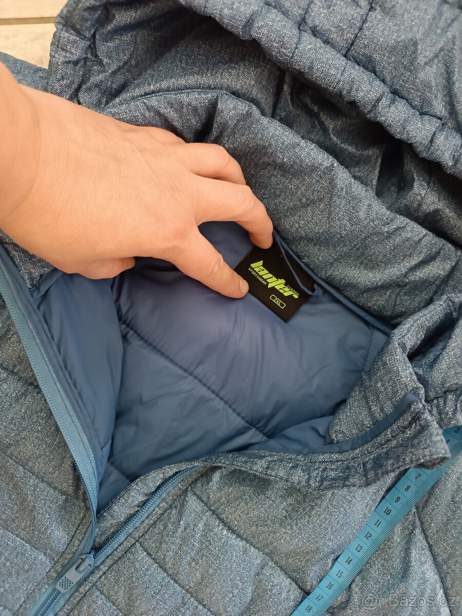 Bunda pánská, zateplená, zimní, vel. 2XL, hezký stav - 5