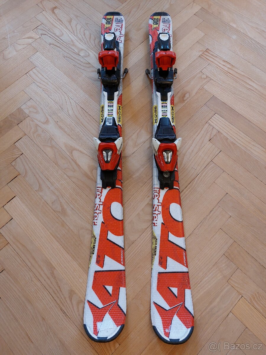 Lyze detske 100cm Atomic Redster - 5