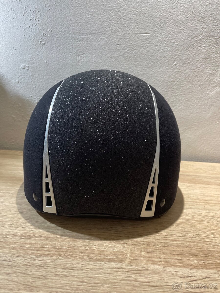 Jezdecká helma Graz HKM černá - 5