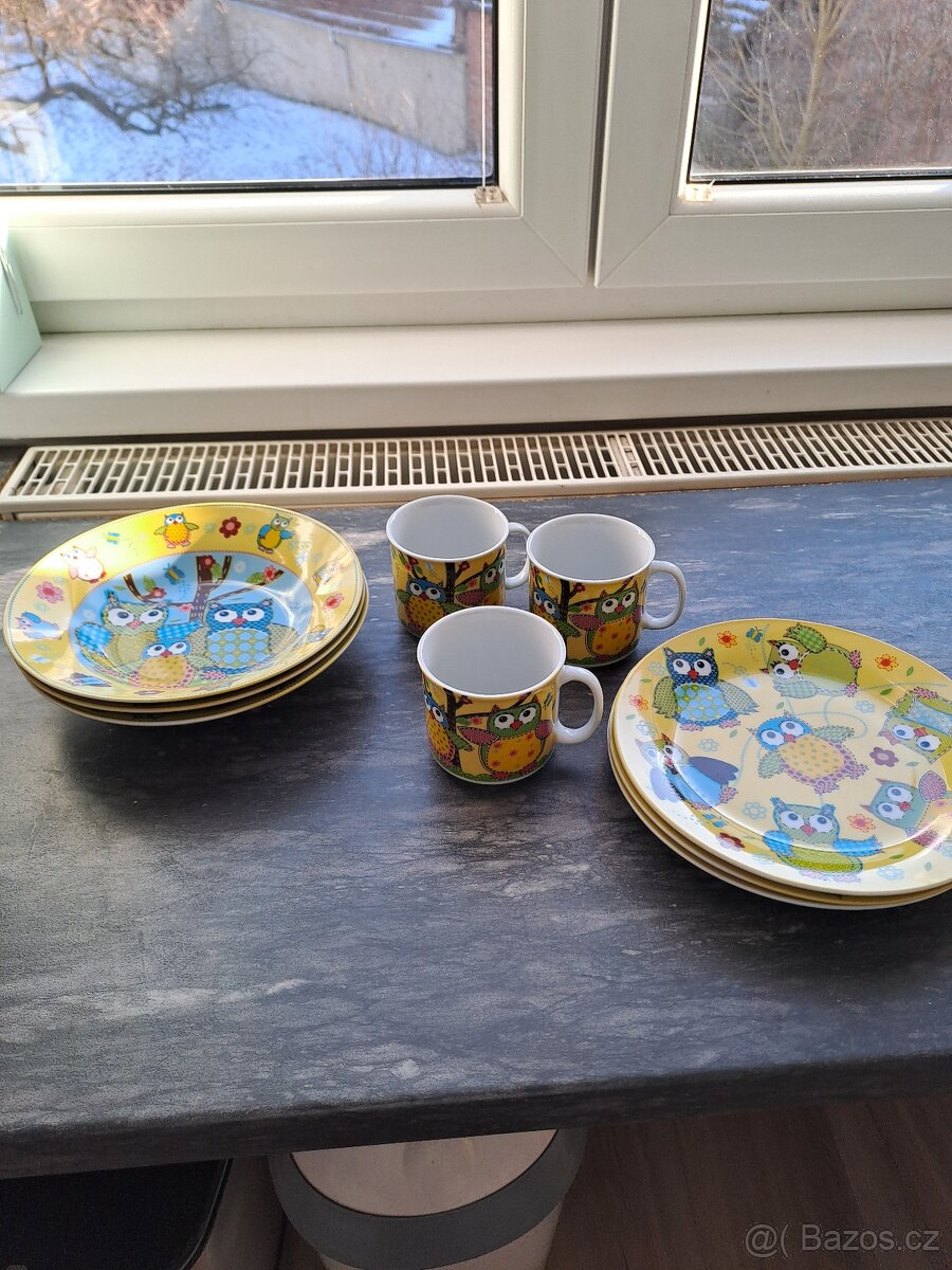 Prodám dětský jídelní set - 5