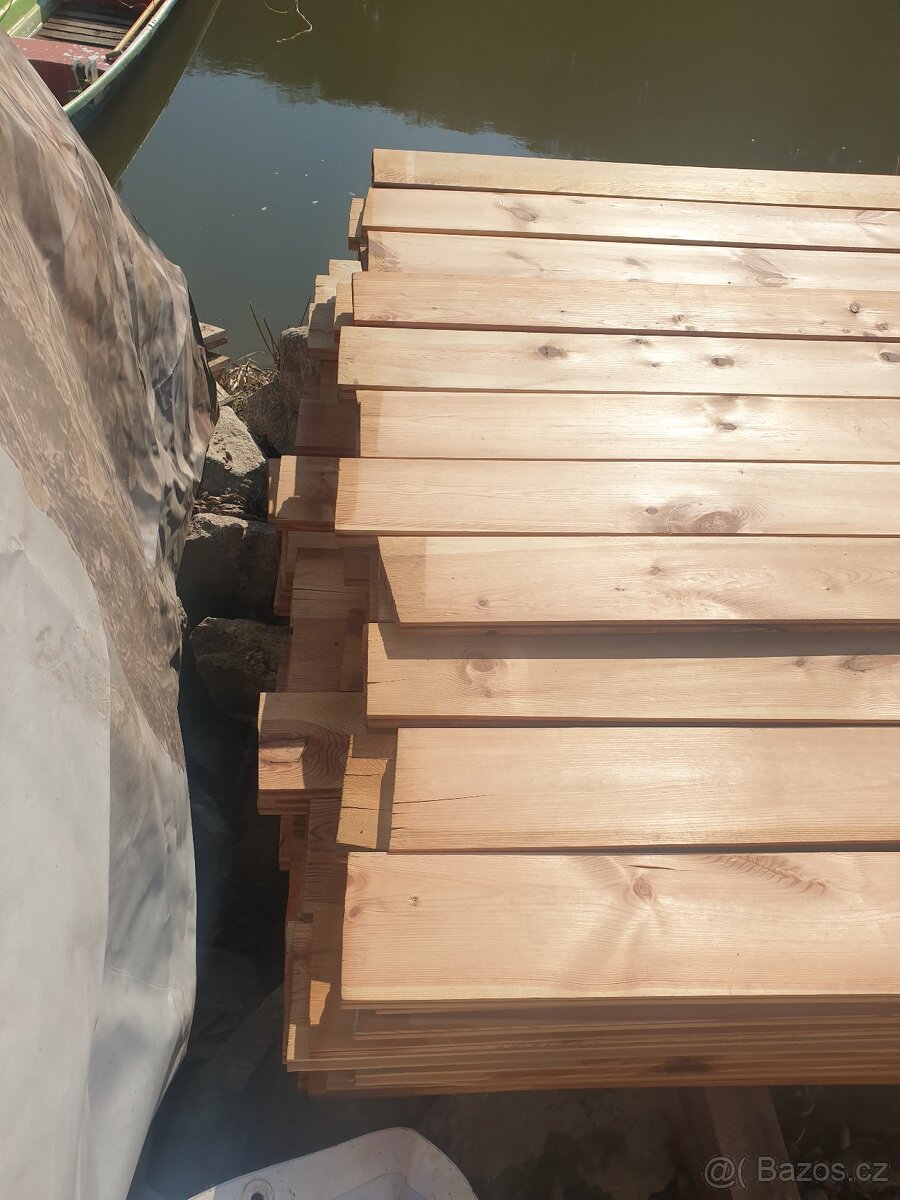 Podlahové prkna, terasa - vyschlá - 5