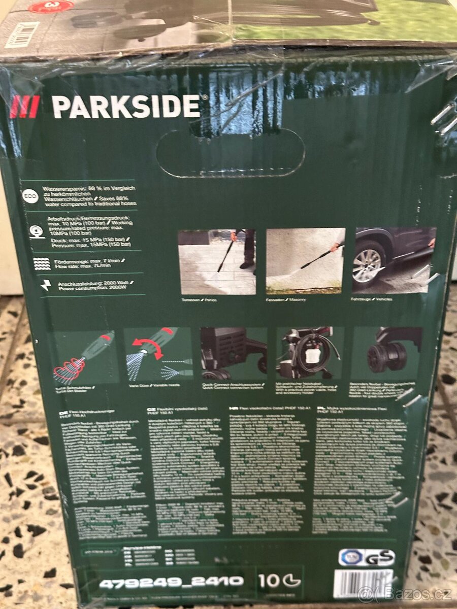 Vysokotlaký čistič PHDF 150 A1 PARKSIDE - 5