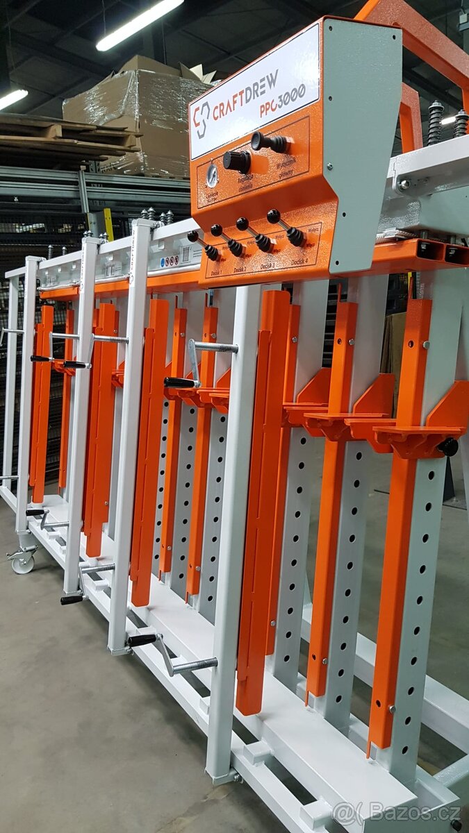 Pneumatický lis, Klížicí lis - 5