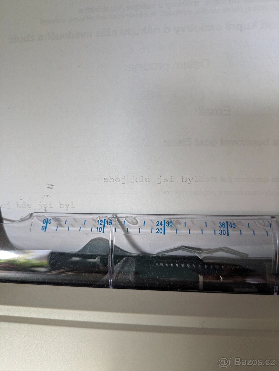Elektrický psací stroj - 5