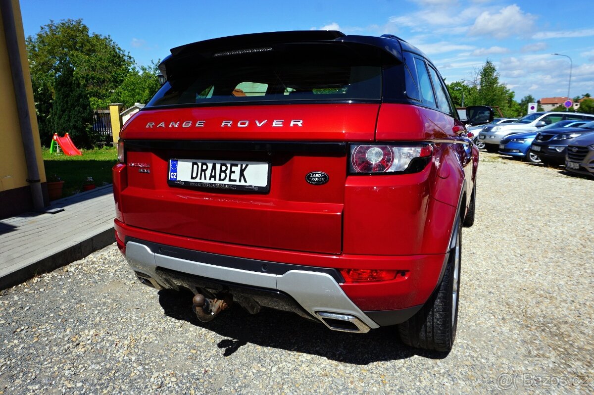 LAND ROVER RANGE ROVER EVOQUE 2,2 SD4 4WD ,MANUÁL CZ
