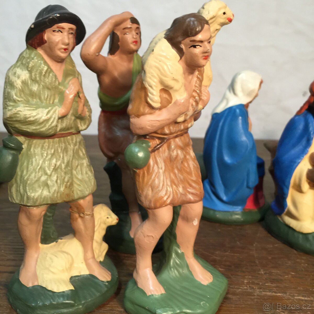 starý Betlém mašé.. volek osel Tři králové velbloud 1900 - 5