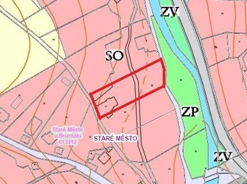 Prodej stavebního pozemku 1915 m², Staré Město - 5