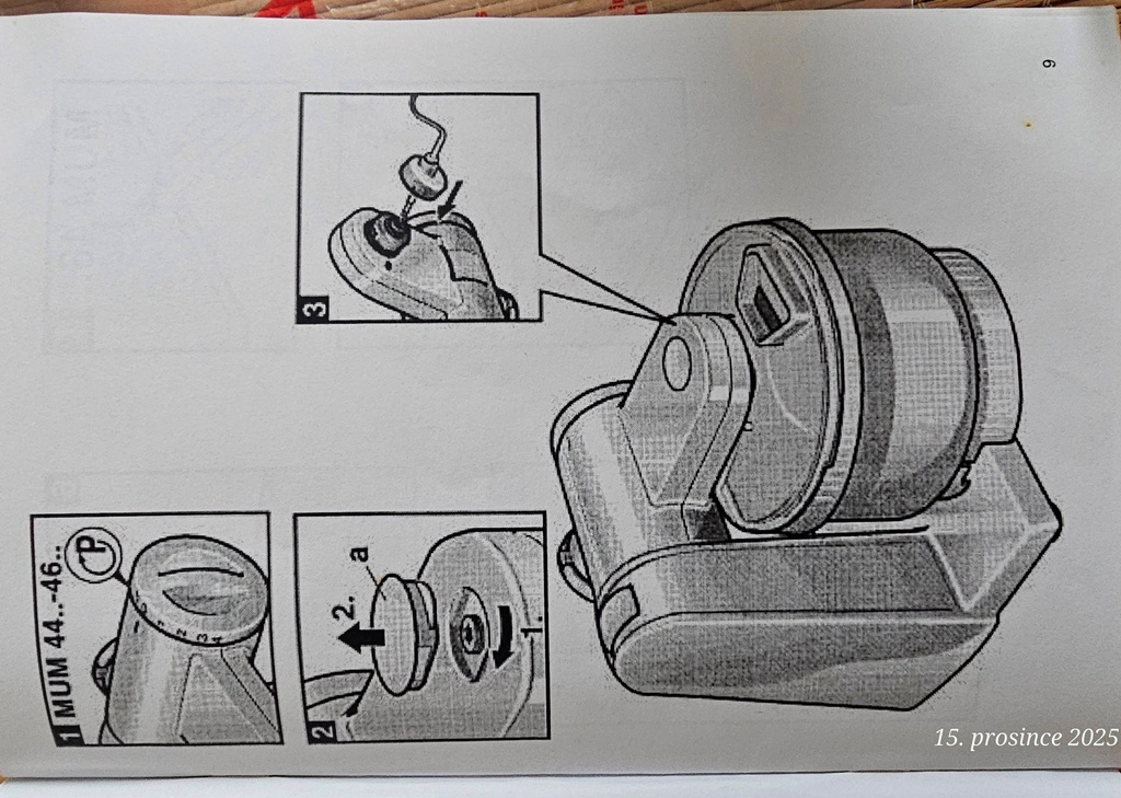 Kuchyňský robot BOSCH - 5