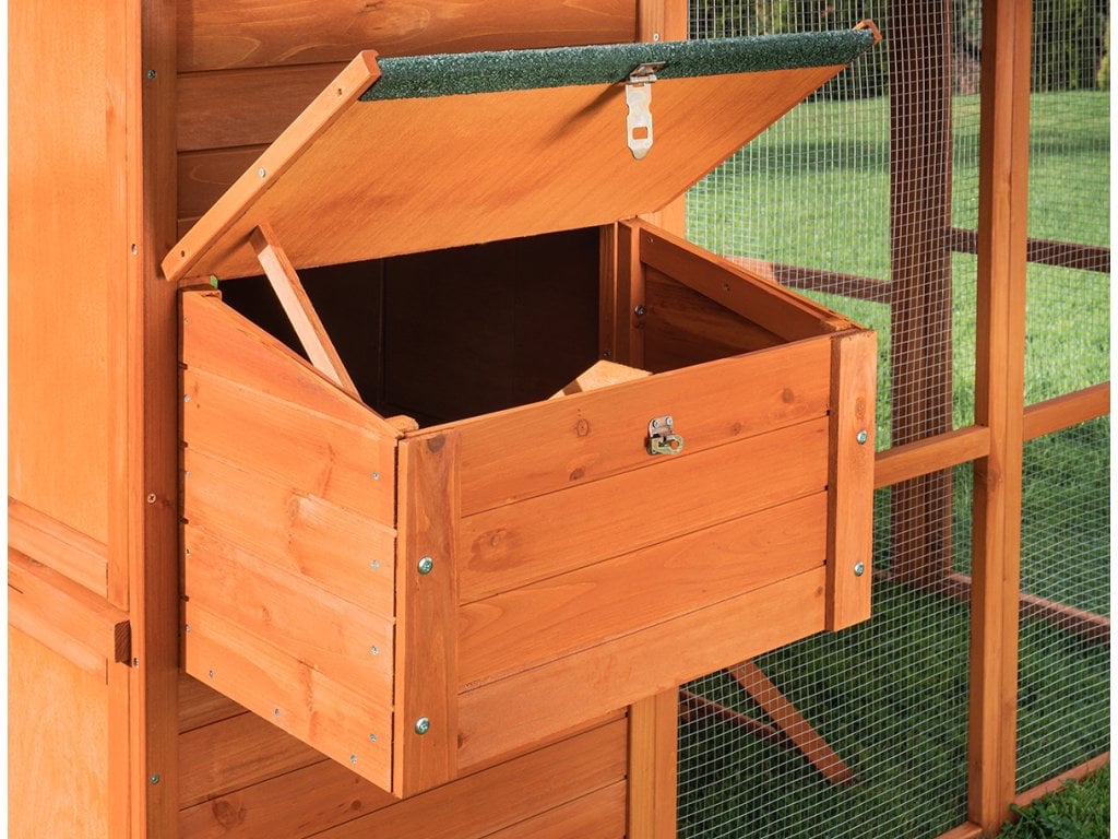 Kurník s výběhem pro slepice , pro až 8 slepic - 5