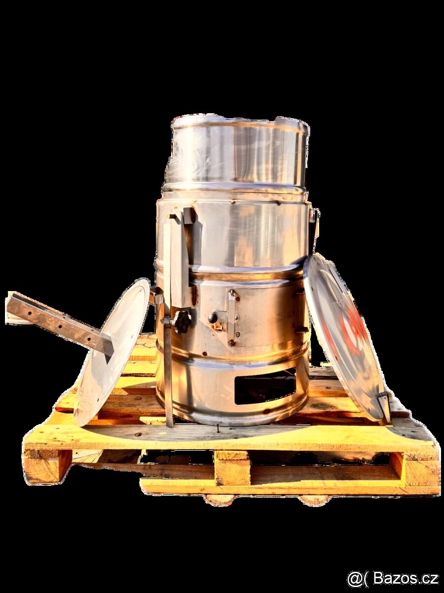 Pařák CELONEREZOVÝ 100 litrů - 5