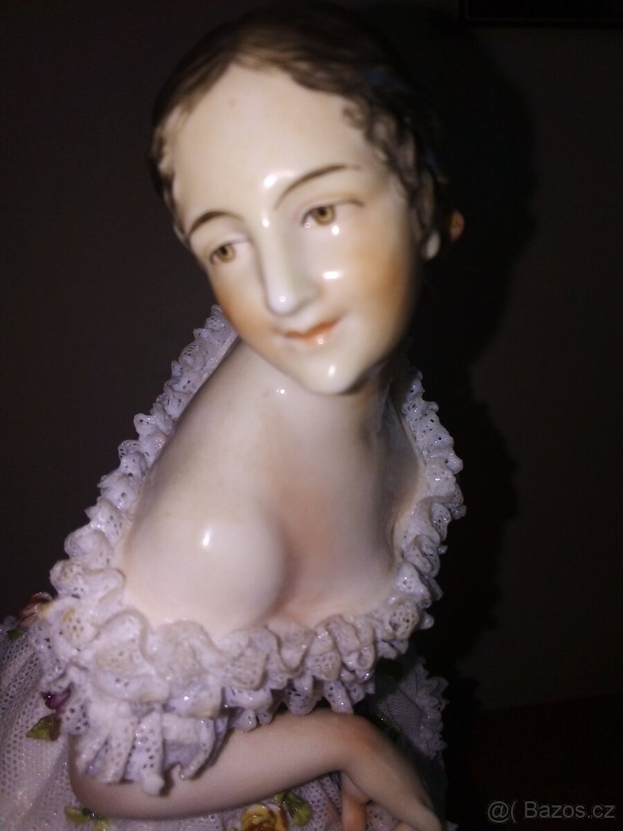 Porcelánová soška Tanečnice - 5